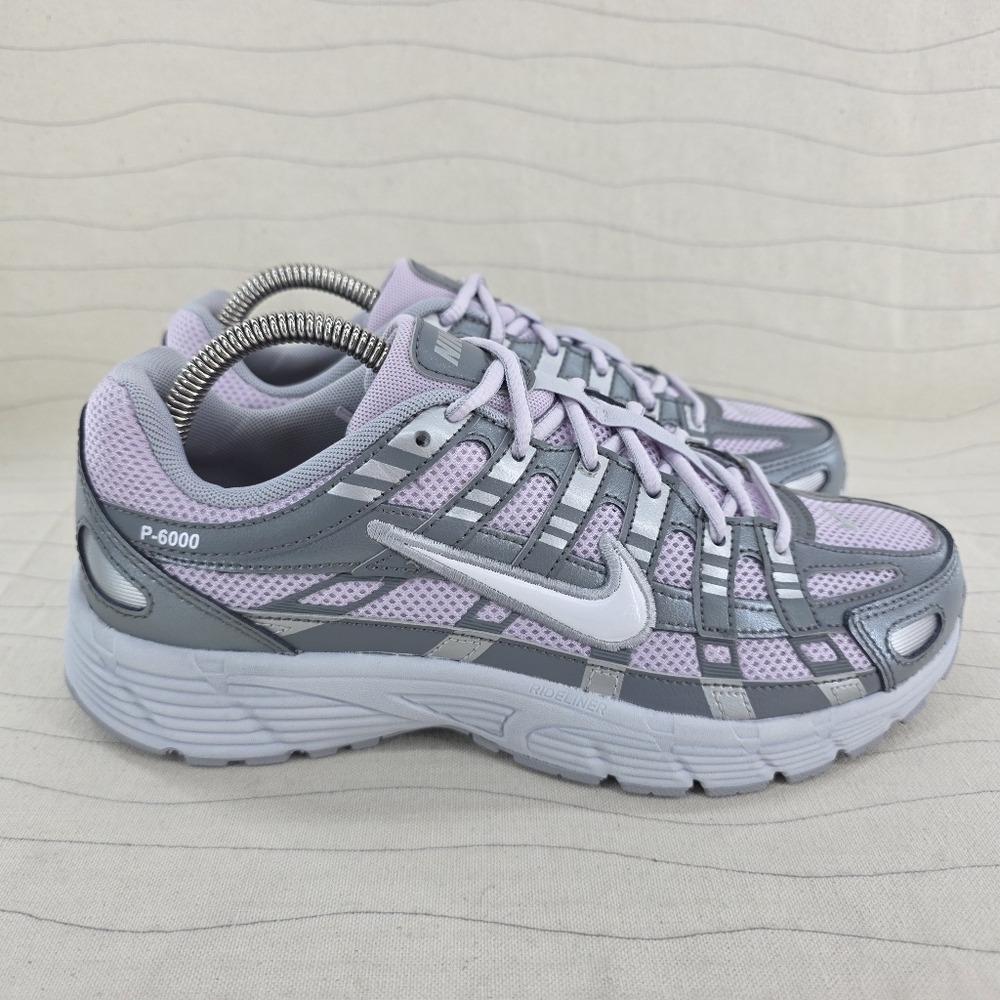 Nike Youth P-6000 Doll Smoke Gray Lilac Casual Sneakers Shoes HV5064-500 Sz 6.5Y